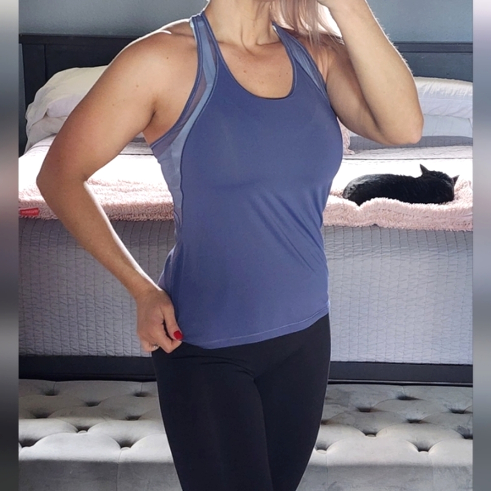 VS mesh racerback tank top